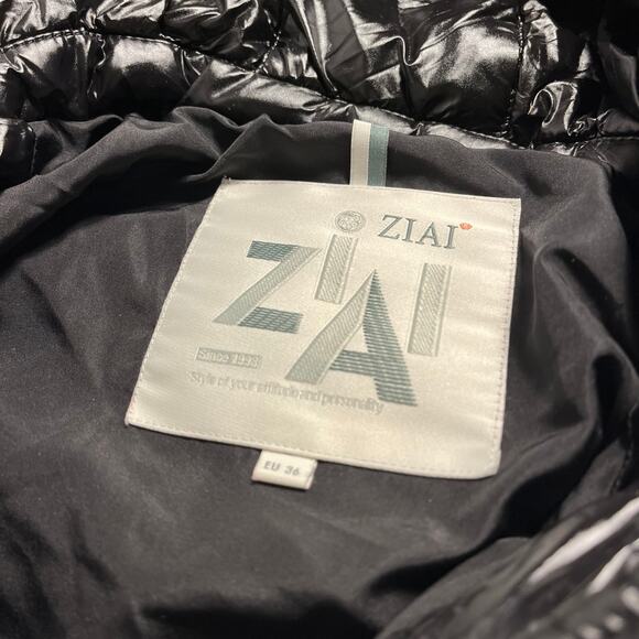 ZIAI 2022 Women's Winter Down Jacket Natural Fur Collar Women Coats Short - Picture 4 of 7